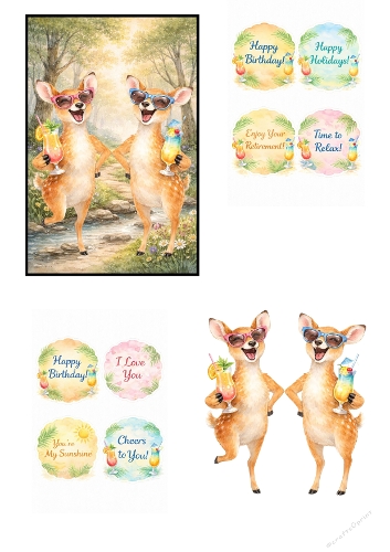 Easy Cute Animal Card