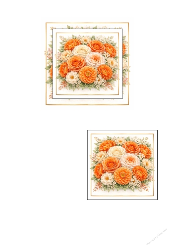3d background  floral 