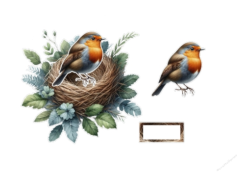 3D Topper Kit Mega Bundle: Spring Nature & Wicker Baskets - Collection Géante Nature & Paniers dOsier - A4