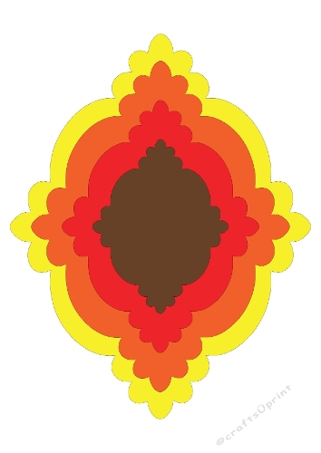 Shape Card Kit | Layered Decorative Card Bases | SVG and Silhouette Files