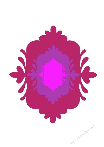 Shape Card Kit | Layered Decorative Card Bases | SVG and Silhouette Files