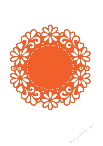 Decorative Mandala Cut File | Intricate Circular Design | SVG and Silhouette Files