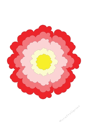 Shape Card Kit | Layered Floral Card Bases | SVG and Silhouette Files
