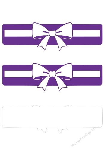 Wedding & Romantic Letter Strips | Decorative Cut File | SVG and Silhouette Files