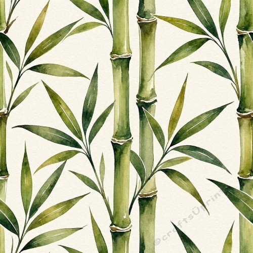 Zen Botanical Stalks & Leaves