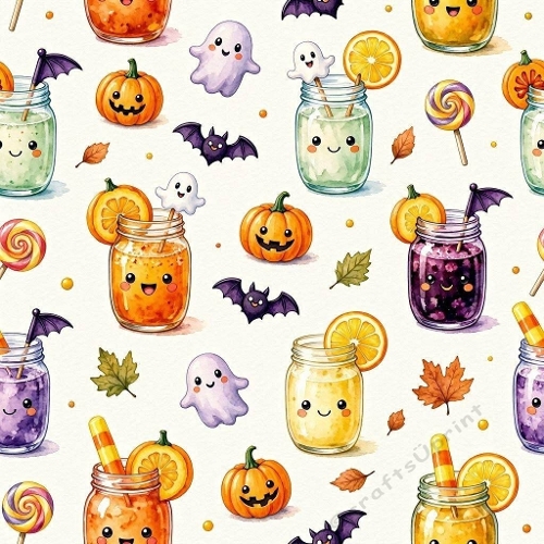 Kawaii Halloween Cocktails