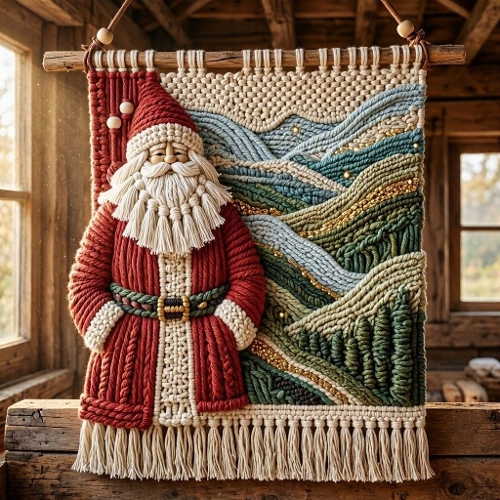 Wool Golden Forest – Shimmering Golden Lights & Peaceful Christmas Glow