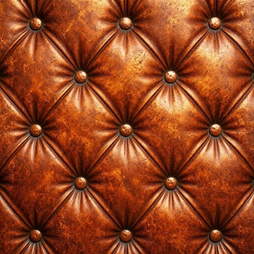 Brown Tufted Leather Seamless Digital Paper