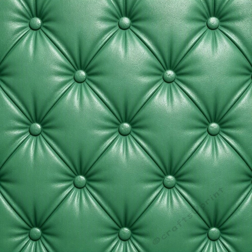 Mint Green Tufted Leather Seamless Digital Paper
