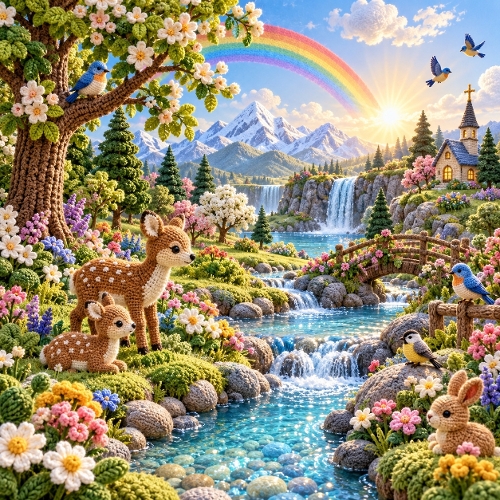 Crochet Garden Eden Creation Paper  