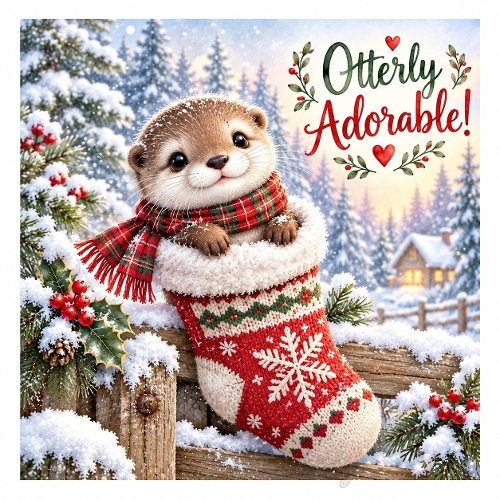 chipmunk,candycane,christmas,winter,holiday,scarf,snow,holly,cottage,cute