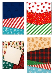 Christmas Wrap Layers – Festive Background Kit (A4 JPEG)
