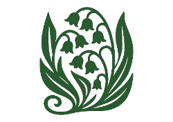 Lily of the Valley Silhouette – SVG Botanical Cutting File