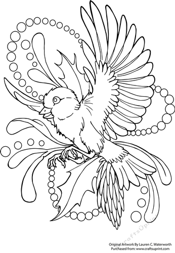 Christmas Robin Stamp
