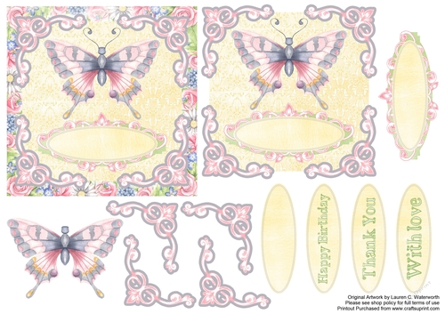 Pastel Butterfly