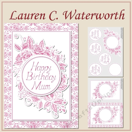 Pink Floral Birthday