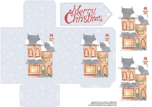 Christmas Town Book Shop