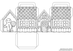 Gingerbread House Gift Box