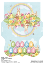 Easter Money Wallet