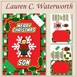 Toy Bricks Christmas