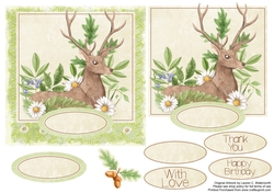 Forest Friends Stag