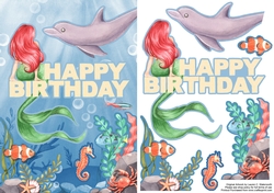 Birthday Mermaid