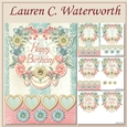 Vintage Floral Frame