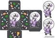 Halloween Trick or Treat Box: Purple Witch
