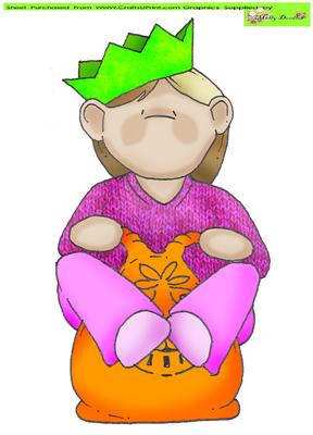 Space Hopper Doodles A4 Image