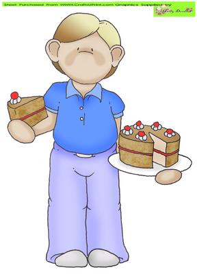 Piece of Cake Doodles A4