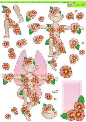 Flower Fairy Doodles