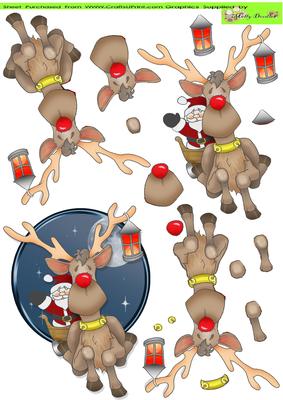 Rudolf Sleigh Doodles