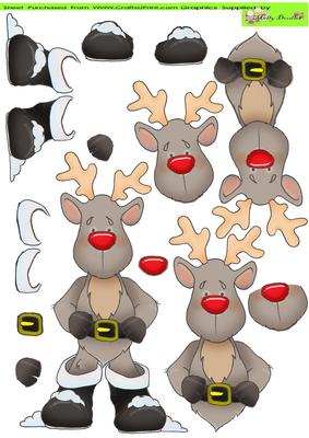 Santa Boots Doodles