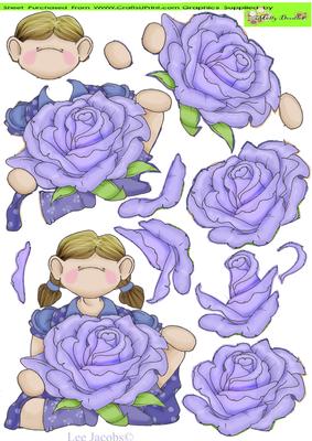 Liliac Rose Doodles