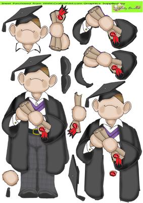 Graduation Doodles (male)