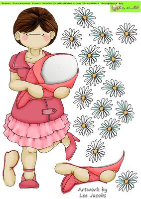 Make Your Own Bouquet Doodles White Daisy
