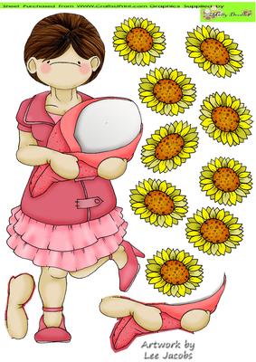 Make Your Own Bouquet Doodles Sunflowers