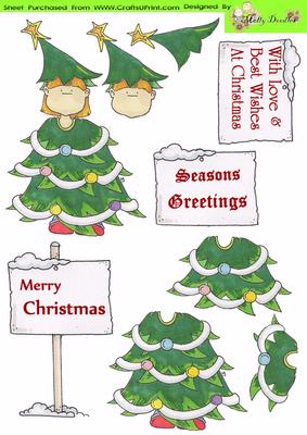 Christmas Tree Doodles