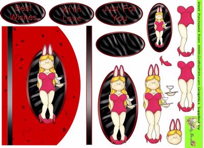 Bunny Girl Doodles