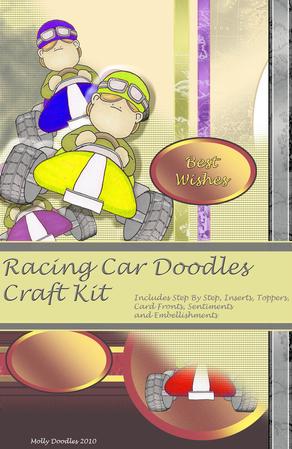 Racing Car Doodles Crafts Kit