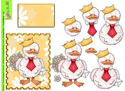 Duckie Doodles Step by Step