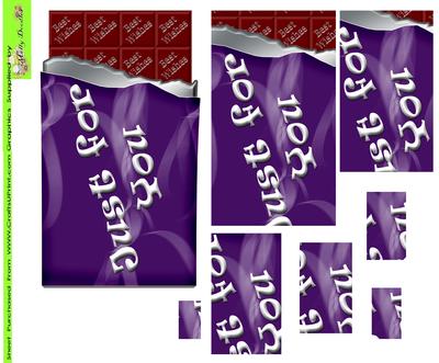 Chocolate Bar Doodles Pyramage