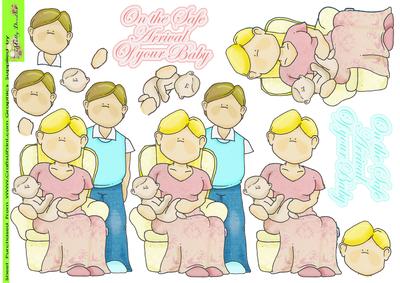 Family Doodles Birth/christening