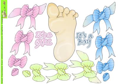 Baby Foot Doodles
