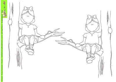 Up Atree Doodles Digi Stamp