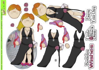 Little Black Dress Doodles