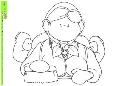 Scrubber Doodles Digital Stamp
