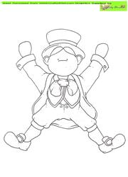 Rainbow Leprechaun Doodles Digital Stamp