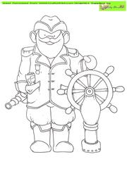 Admiral Doodles Digital Stamp