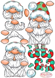 Long Beard Elf Doodles